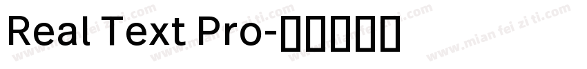 Real Text Pro字体转换
